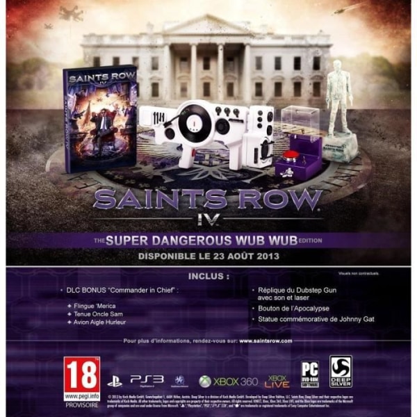 Saints Row IV - The Super Dangerous Wub Wub Collector's Edition -