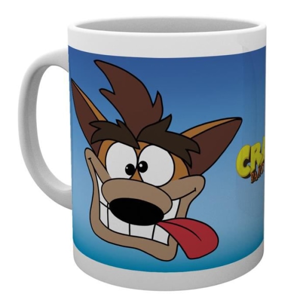 Crash Bandicoot Cartoon Crash kaffemugg