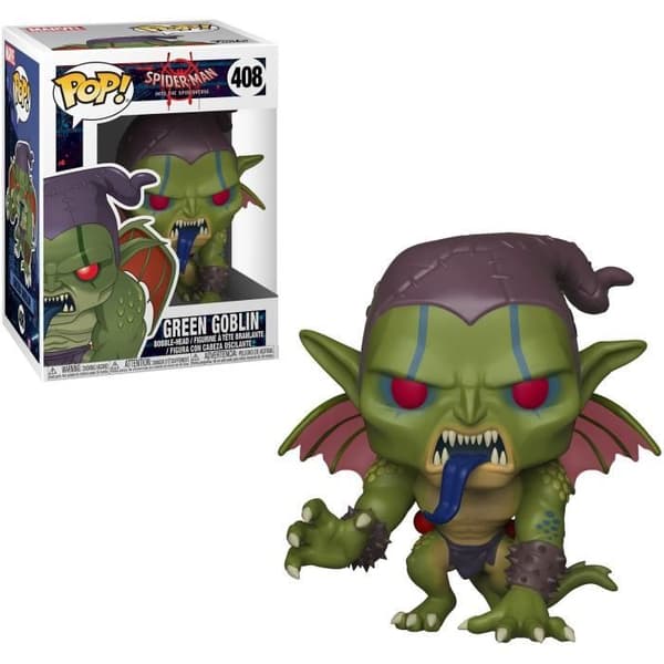 Figurine Funko Pop! Marvel: Spider-Man Animoitu - Goblin Vihreä Grön vätte