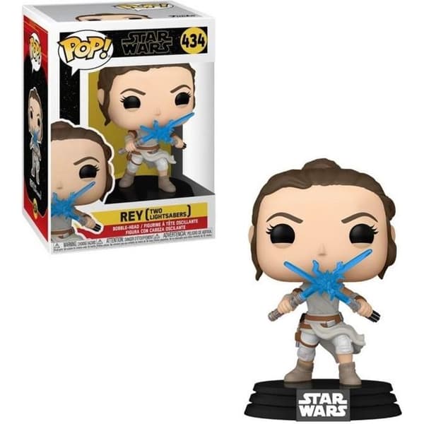 Funko pop! Star Wars: Episode 9 - Rey Double Sabre