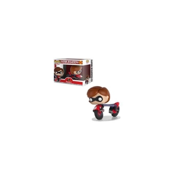 Funko - The Incredibles 2 - POP! Elastigirl Elasticycle-pyörällä 15 cm