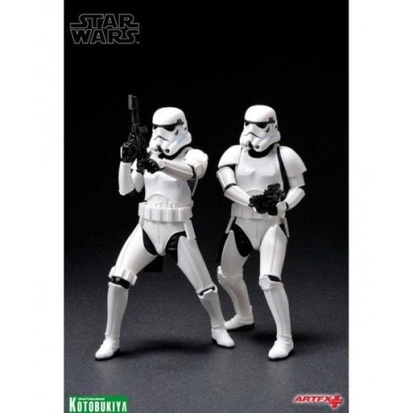 Paket med 2 Star Wars-statyer - Stormtroopers