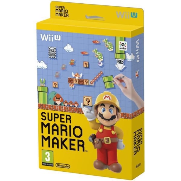 Super Mario Maker Wii U-spel