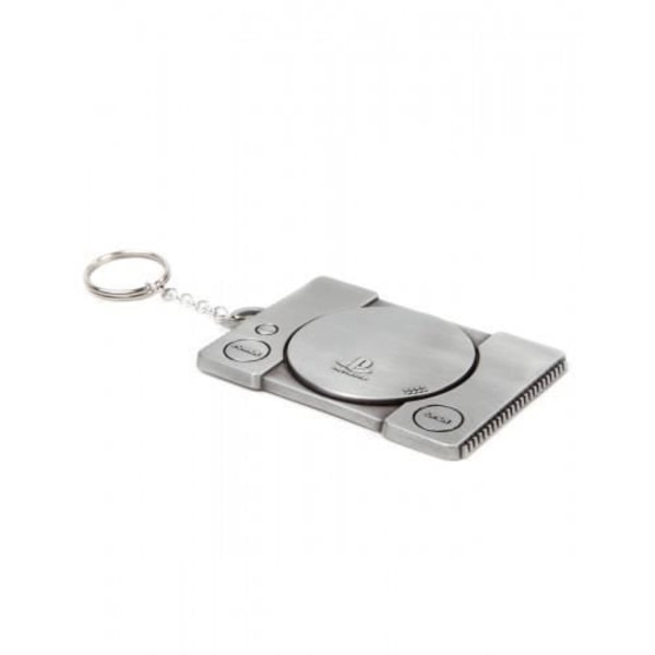 Metallinen Playstation Console avaimenperä