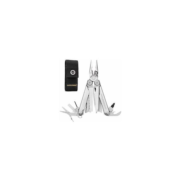 Multifunktionspincett - LEATHERMAN - Wave Plus - Grå - 18 verktyg - Universell Silver