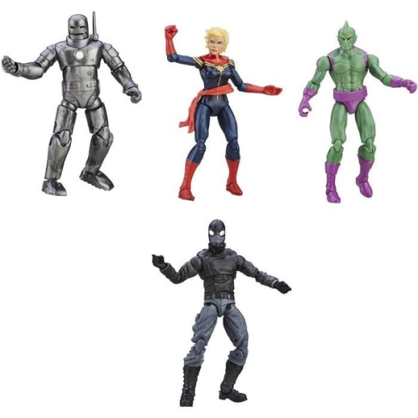 Marvel Legends figur - Tegneseriefigurer - HASBRO - Tilfældig model - 10 cm - Tilbehør inkluderet Flerfärgad