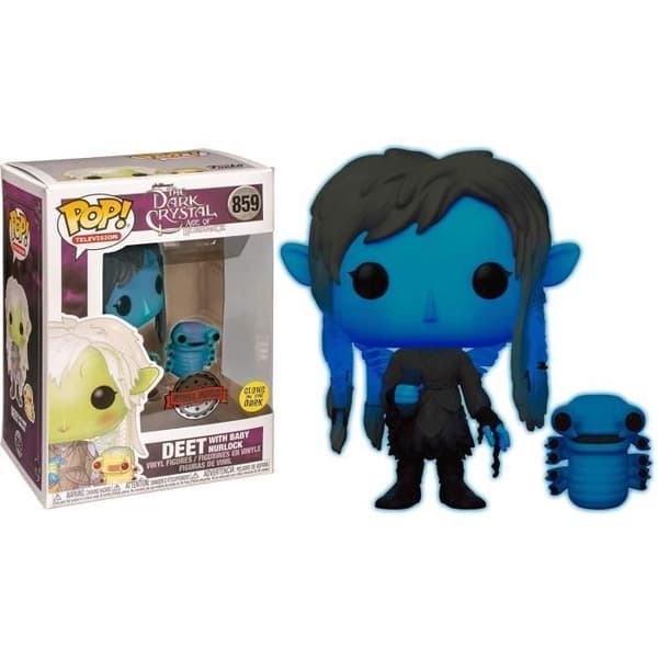 MRN25 Pop Dark Crystal DEET og Nurlock Glow Miniature Figur - MRN25 Pop - Sort - Barn