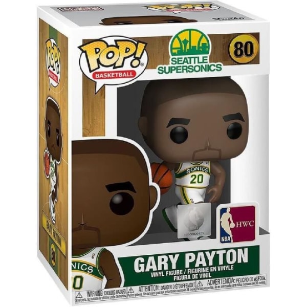 Funko Pop! NBA: Legends - Gary Payton (Seattle SuperSonics Home)