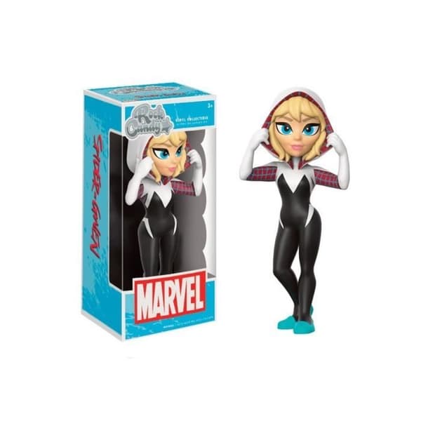 Funko - Marvel Figur - Spider-Gwen Rock Candy 15cm