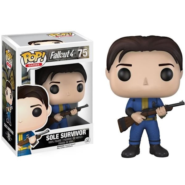 Funko Pop! Fallout: Sole Survivor - FUNKO - Pop! Pelit - Seka - Sisä - Sininen - 10 cm Ensam överlevare