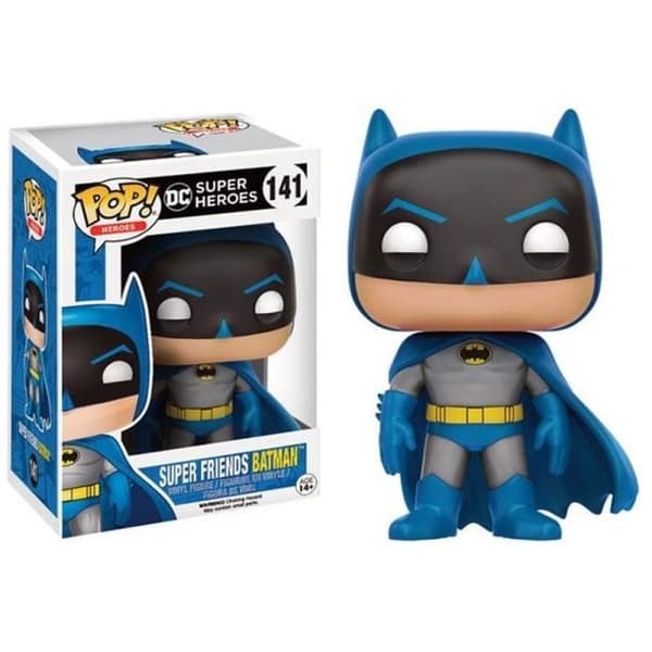 Funko pop! DC Comics - DC Super Heroes: Supervenner Batman - FUNKO - Pop! Heroes - 10 cm - Sort supervänner batman
