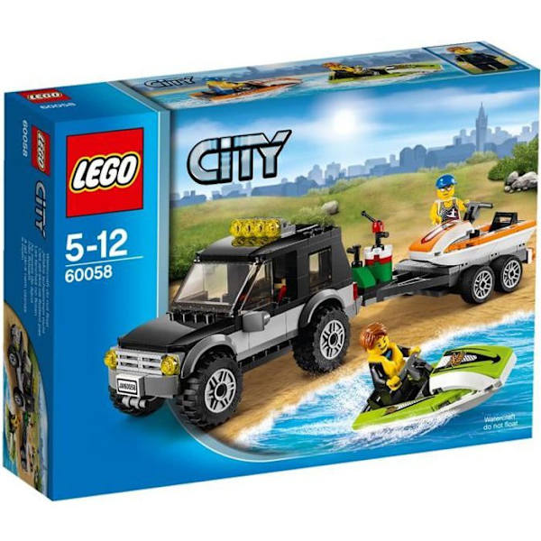 LEGO City 60058 Kuljetus 4 x 4 Flerfärgad