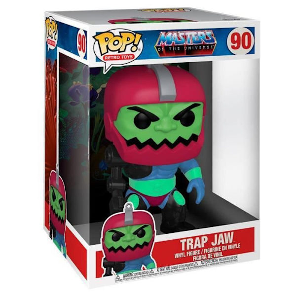 POP Masters Of The Universe Trapjaw 2 Figur - Ocio Stock svart