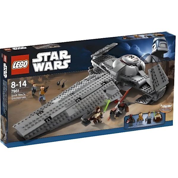 Lego Star Wars Construction Game - Darth Maul's Sith Infiltrator - Model 7961 - For børn fra 9 år og derover