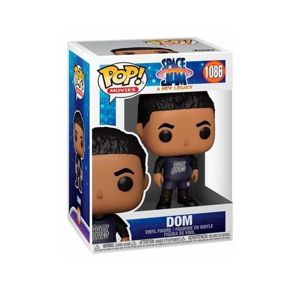 POP Space Jam 2 Don Figuuri - Musta - Lapsille - Pop! Svart