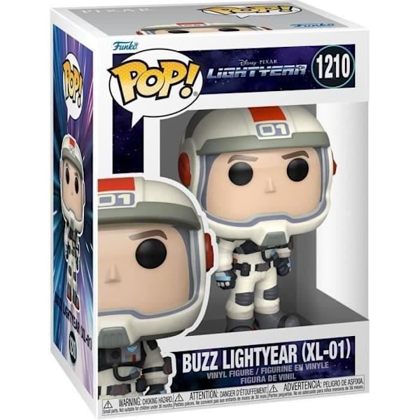 Funko Pop! Disney: Lightyear- Initial Buzz följer Grå och vit