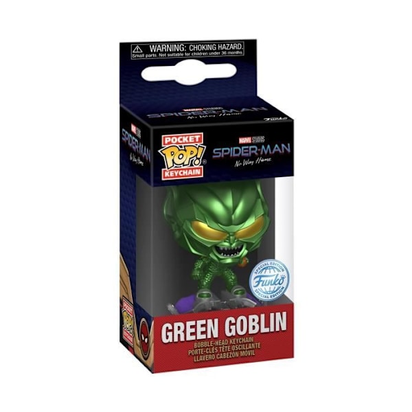 Green Goblin nyckelring figur Pop! Vinyl från Funko - Spider-Man: No Way Home S3 multi_colors