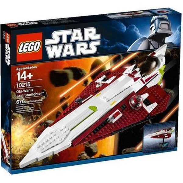 LEGO - Star Wars - Obi-Wans Jedi Starfighter - LEGO prestige - 650 element