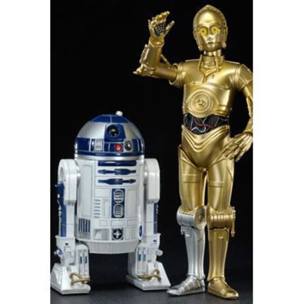ARTFX 1/10 C-3PO &amp; R2-D2 PVC-statyetter - Paket med 2 - KOTOBUKIYA - Star Wars