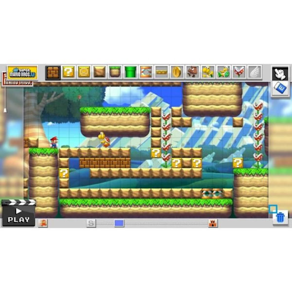 Super Mario Maker Wii U-spel