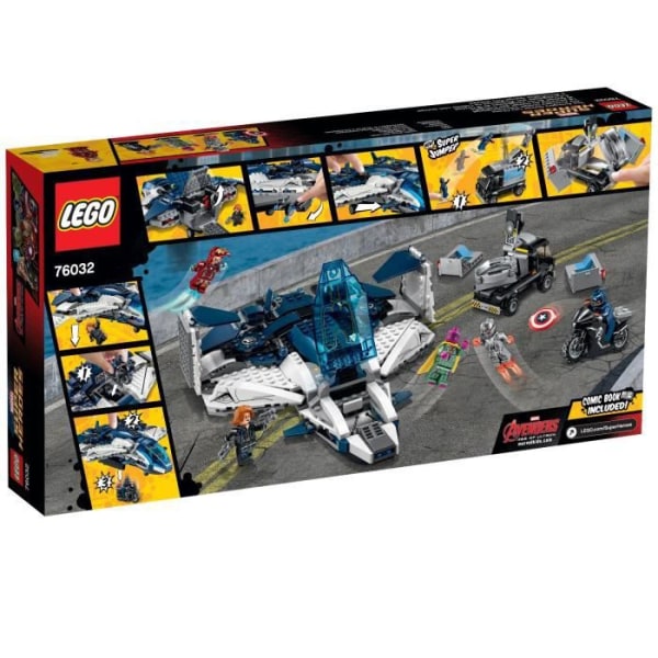 LEGO® Marvel Super Heroes 76032 Quinjet Chase Flerfärgad