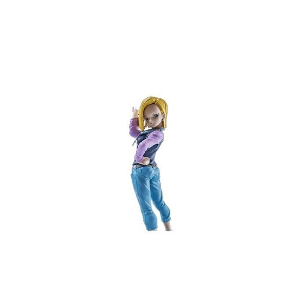 Dragon Ball Z Figur - BANPRESTO - Android 18 - PVC - 17cm - För barn från 14 år