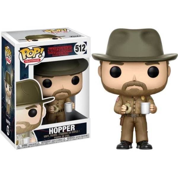 Funko pop! Stranger Things: Hopper Ficka