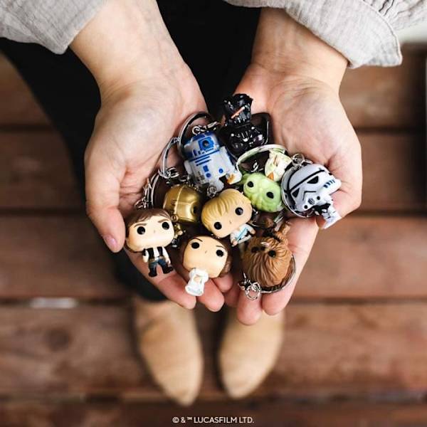 Avaimenperä - Funko - C-3PO - 5 cm - Keräily - Esittelylaatikko
