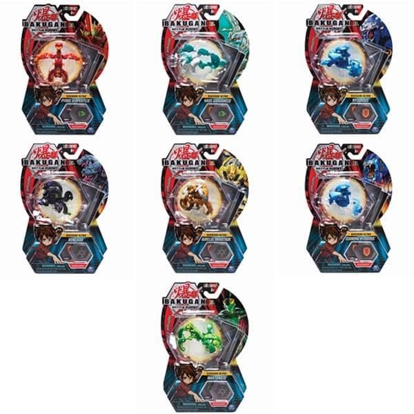 Bakugan figur - PAKKE 1 BAKUGAN - Tilfældig model - Færdigheds- og samlingsspil for børn fra 6 år og derover