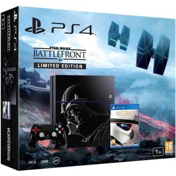 PS4-konsol - Sony - 1 TB - Star Wars Battlefront Deluxe Edition