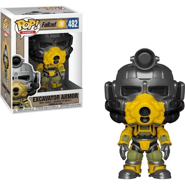 Funko Pop! Pelit: Fallout 76 - Kaivinkoneen panssari
