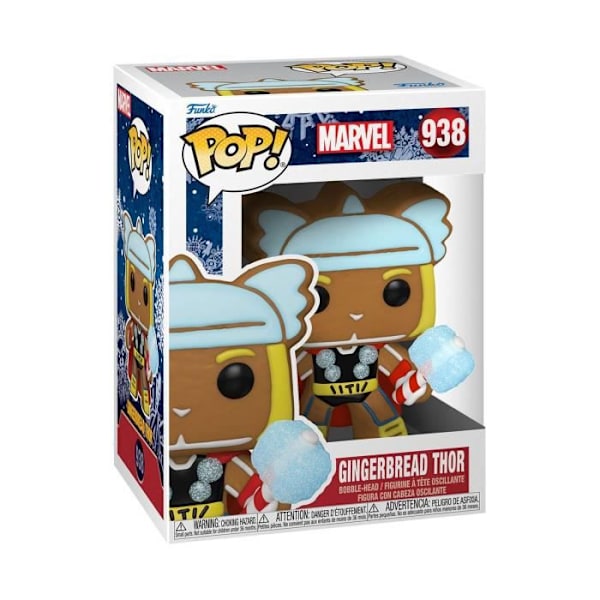 Funko pop! Marvel: Ferie - Thor Flerfärgad