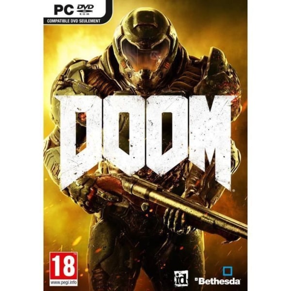 PC-spel - DOOM - Shooting - FPS - Nådelös kampanj - Multiplayer - 18+