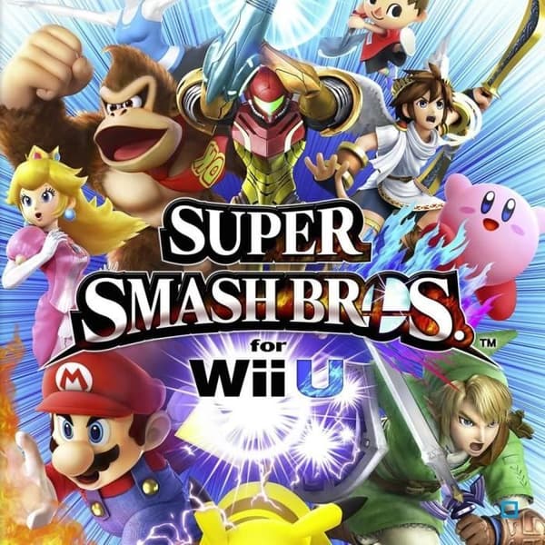 Super Mario Smash Bross - Wii U-spil Vit