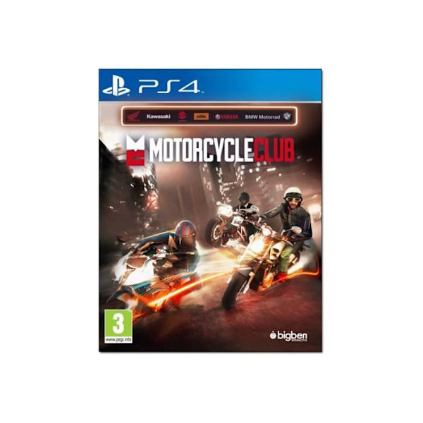 Videospil - Ubisoft - Motorcycle Club - Open world racing - 1 til 4 spillere - PS4
