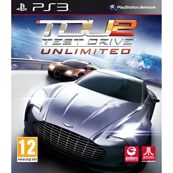 TEST DRIVE UNLIMITED 2 / PS3-konsolspel