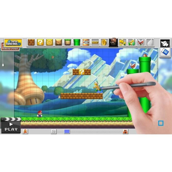 Super Mario Maker Wii U-spel