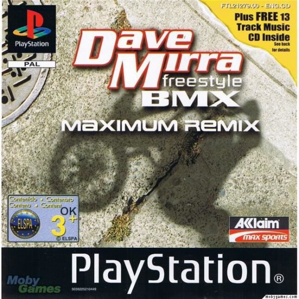 Dave Mirra Freestyle BMX Maximun Remix