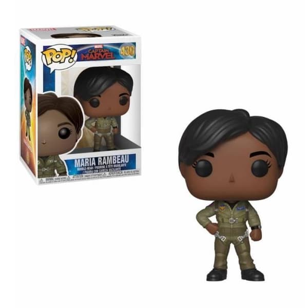 Figuriini - MARVEL - POP! Marvel - Maria Rambeau - 9 cm - Vinyyli - Yhdistetty
