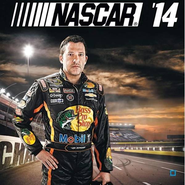 Nascar The Game 2014 PS3-spel Vit