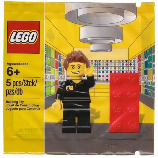 LEGO Exclusives - Handla anställd minifigur - LEGO Boutique Exclusive - 5001622 - Star Wars