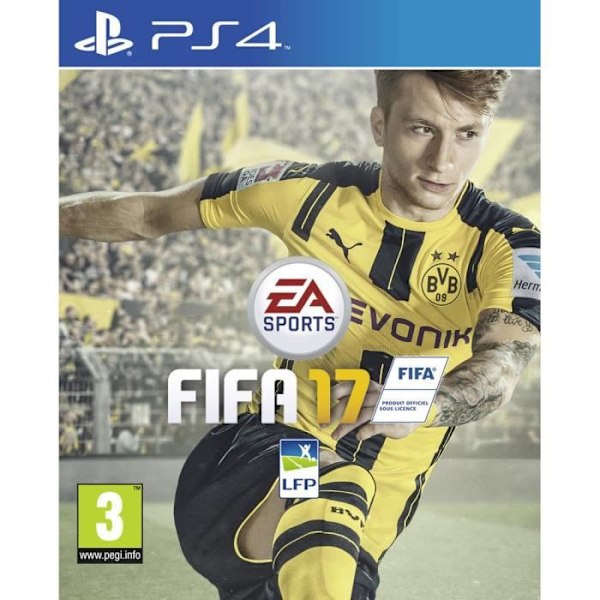 FIFA 17 PS4 spil hvid