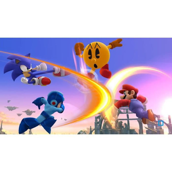 Super Mario Smash Bros - Wii U-spel Vit