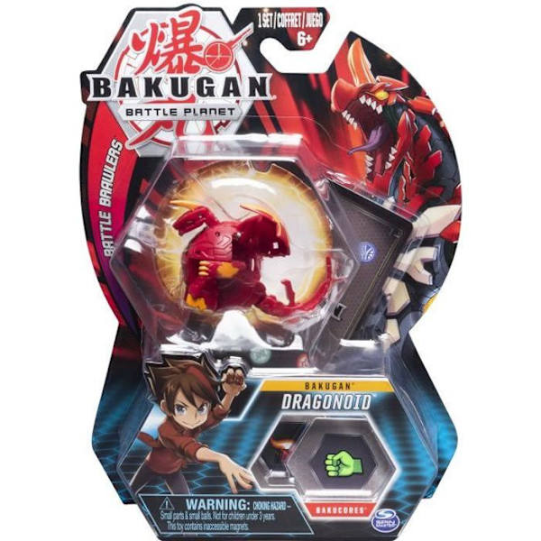 Bakugan-hahmo - PACK 1 BAKUGAN - Satunnainen malli - Taito- ja keräilypeli 6-vuotiaille ja sitä vanhemmille lapsille