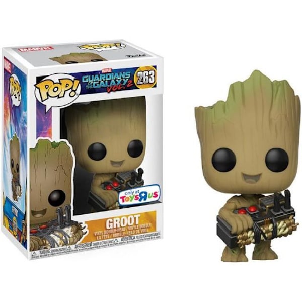Figurine - Funko - POP! Marvel - Groot - Bobble-Head 263 - Samling Avengers