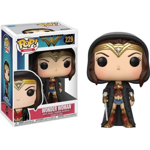 Funko Pop! DC Comics - Wonder Woman: Wonder Woman med huva Wonder Woman (Cape)