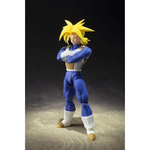 Figuarts Dragon Ball: Super Saiyan Trunks Figure - BANDAI NAMCO ENTERTAINMENT - Dragon Ball - 14 cm - Blandat Dragon Ball Super Saiyan Trunks