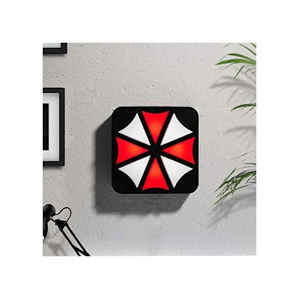 Resident Evil Logo 3D-lamppu - - - Grupo Erik sort