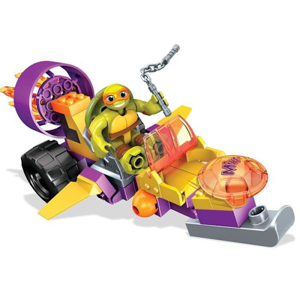 MEGA BLOKS - Teenage Mutant Ninja Turtles - Half Shell Heroes - Mikey Jet Cruiser (DMW42)