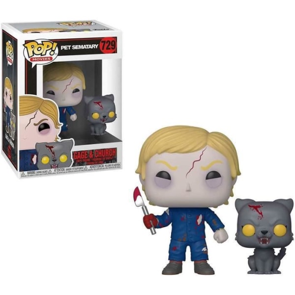 Funko Pop! Pop & Buddy: Pet Sematary - Undead Gage & Church